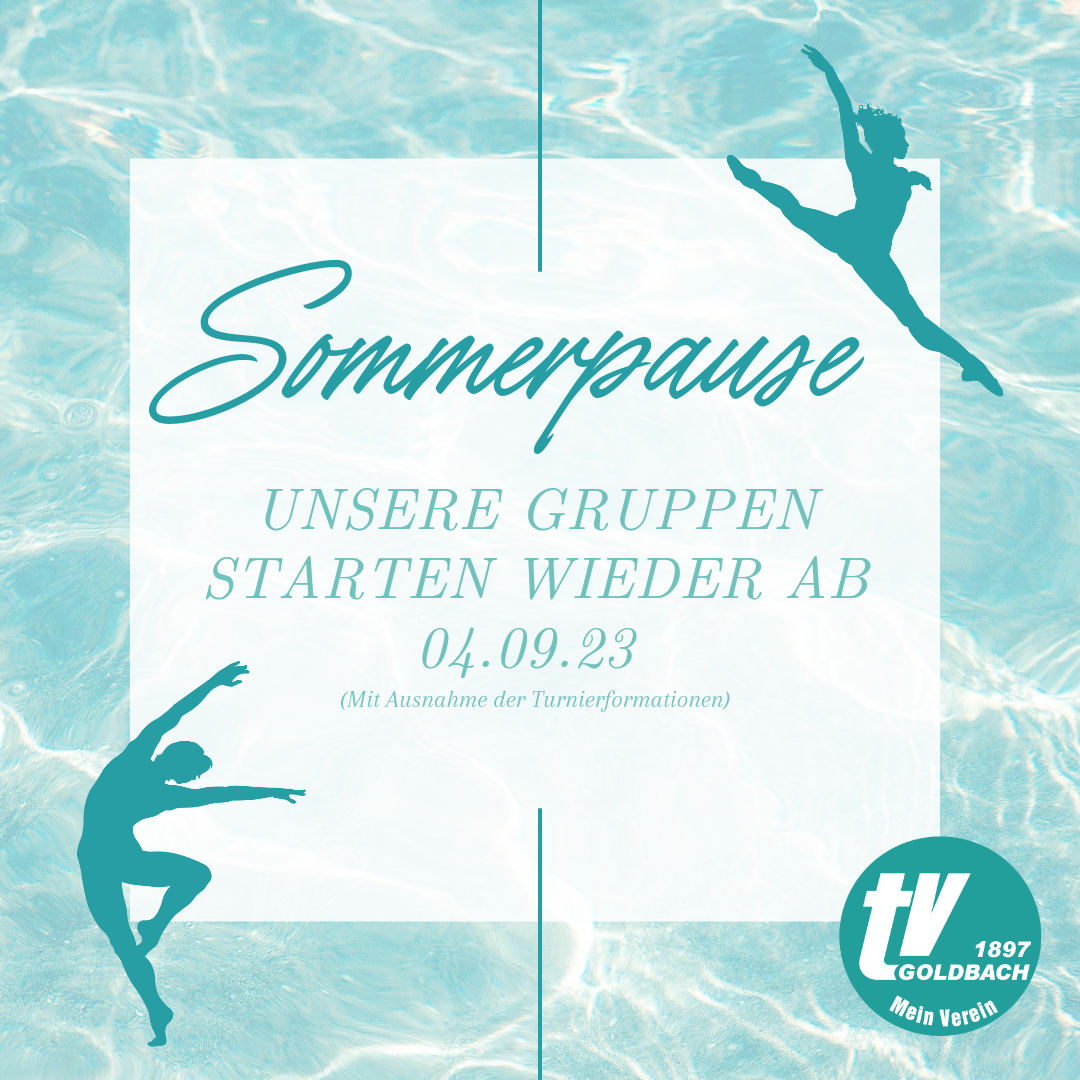 Read more about the article Sommerpause